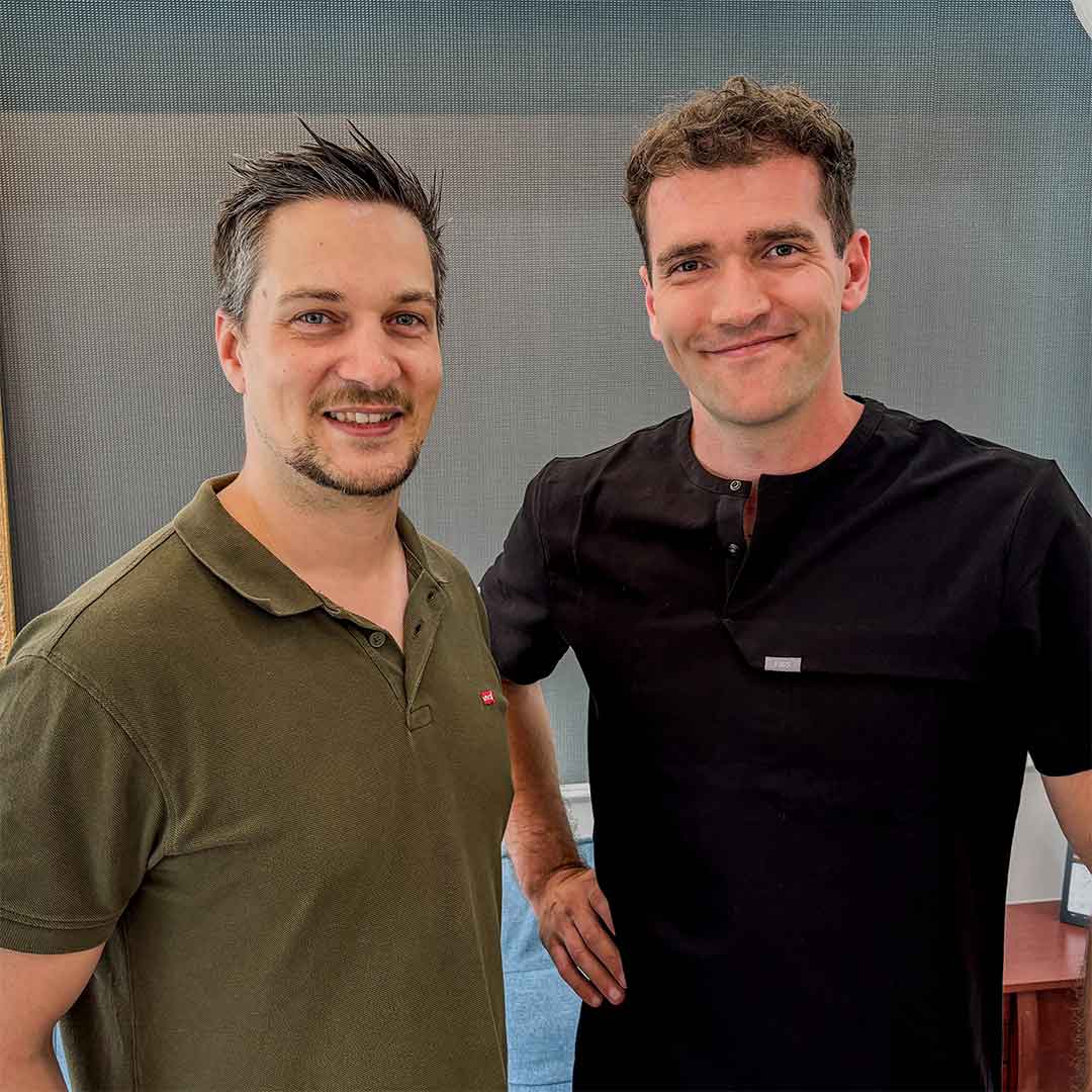 Matthias und Dr. Lorand Kemenes