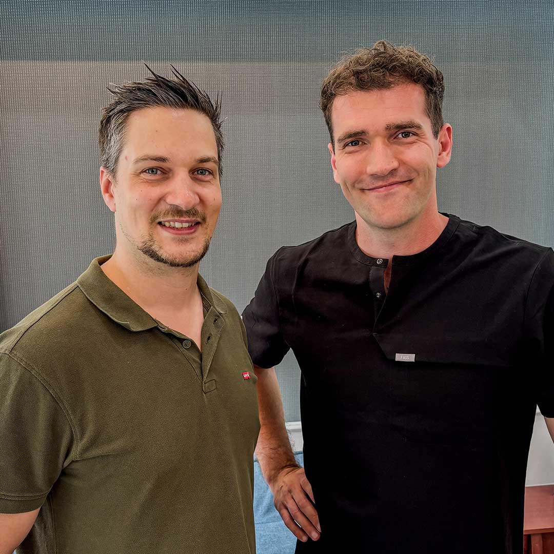 Matthias und Dr. Lorand Kemenes